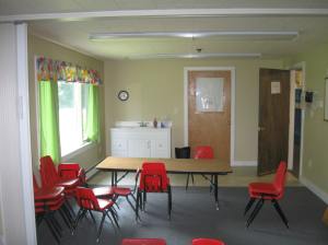 Classrooms transformed into bedrooms